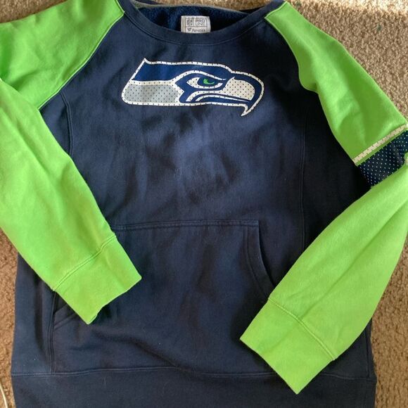 Mens Fanatics NFL Seattle Seahawks Sweatshirt - Picture 1 of 2